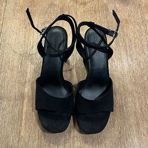 Platform Heeled Sandals